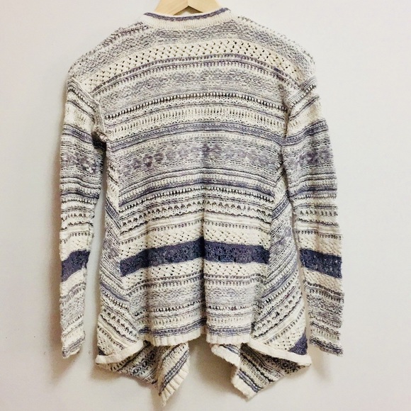 Free People Asymmetrical Knitted Cardigan (xs/tp) - Picture 2 of 3